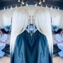 Hair Color Xperts - Icy blonde queen Blonde retouch and tone