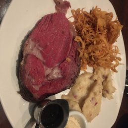 Deliciousness aka The Prime Rib with mashed potatoes Deliciousness aka The Prime Rib with mashed potatoes