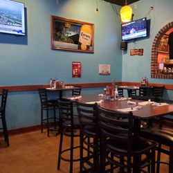Seats in the bar