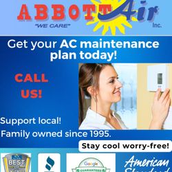 Abbott Air - Get your maintenance plan to ensure uninterrupted air conditioning comfort. #acinstallation #airconditioninginstallation