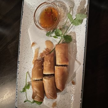 Reckless Noodle House - Some sort of roll. The server recommended the lumpia, but that's a Filipino dish at a Vietnamese-inspired restaurant - Bars Near Me - Seattle, Washington