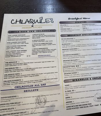 Menu photo 8 Chilaquiles Modern Kitchen Mesa, AZ
