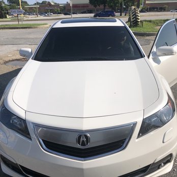 Caton Radio - 2014 Acura TL SH-AWD  Llumar Window Film: 10% Side windows 20% Front Windshield - Car Stereo Installation Near Me - Catonsville, Maryland