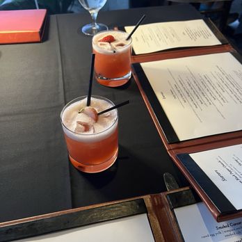 Different Pointe of View - strawberry rhubarb whiskey sour - New American Near Me - Phoenix, Arizona Different Pointe of View - strawberry rhubarb whiskey sour - New American Near Me - Phoenix, Arizona