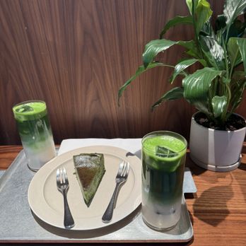 12 Matcha - Lattes and basque cheesecake - Cafes Near Me - New York, New York