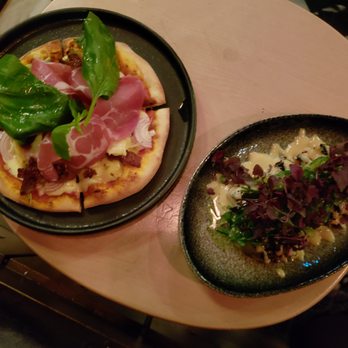 Pharmarium - Seasonal flatbread and salmon - Cocktail Bars Near Me - Stockholm, Alberta Pharmarium - Seasonal flatbread and salmon - Cocktail Bars Near Me - Stockholm, Alberta