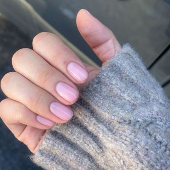 Aliso Nails & Spa - Neutral gel manicure!! - Nail Salons Near Me - Laguna Hills, California