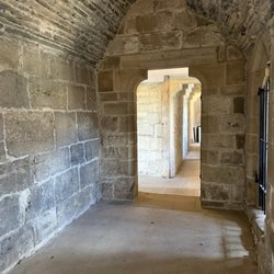 Chirk Castle - Walkway inside the soldiers' area