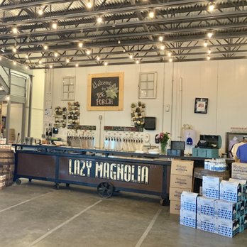 Lazy Magnolia Brewery - Taproom taps - Breweries Near Me - Kiln, Mississippi