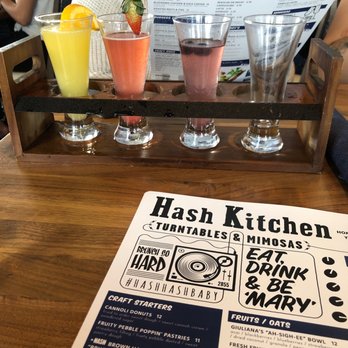 Hash Kitchen - Mimosa flight - Breakfast & Brunch Near Me - Scottsdale, Arizona