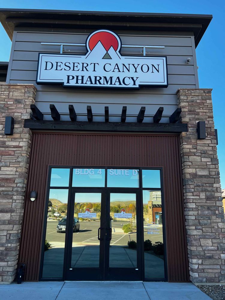 DESERT CANYON PHARMACY Updated September 2024 922 E Brigham Rd, St