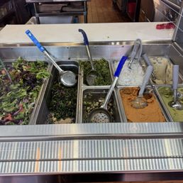 Salad & food window Salad & food window
