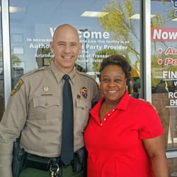 Power Tags Titles and More - Photo with Pinal County Sheriff Paul Babeu.