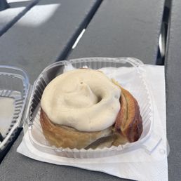 cinnamon roll 4 stars because it is only 5,95 cinnamon roll 4 stars because it is only 5,95