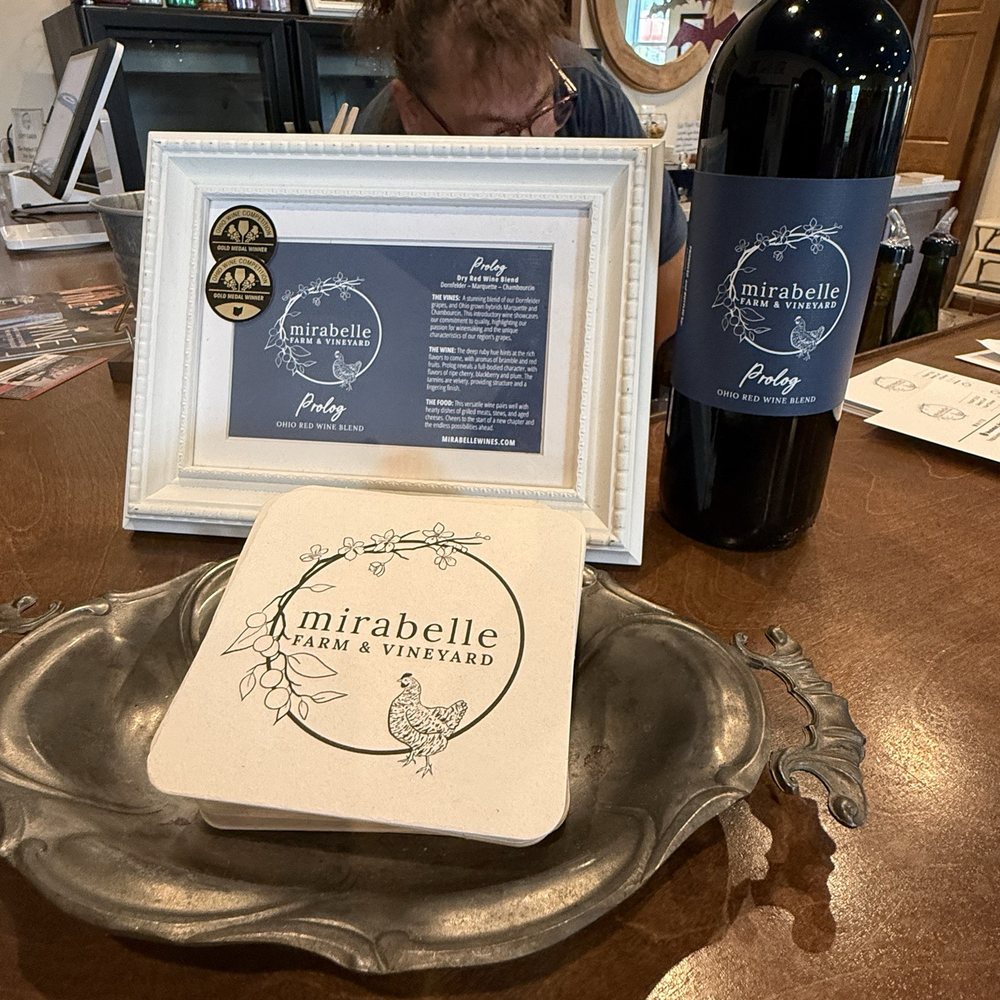 Mirabelle Farm & Vineyard - Wine Tasting Room Near Me - Ashville, Ohio
