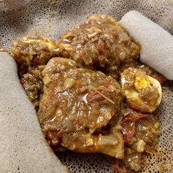 Brook Market - My homemade doro wat - with the best injera in town.