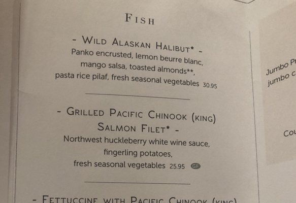 Menu photo 8 Palm Court Grill Spokane, WA