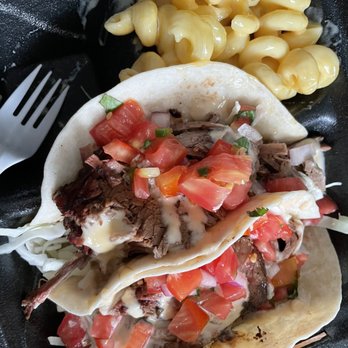Chef Jimmy Dean - Brisket tacos and mac and cheese 10/10 - Personal Chefs Near Me
