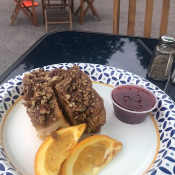 Log Cabin Cafe - French Toast Casserole Special - Cafes Near Me - Purling, New York