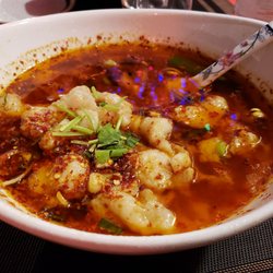 Sichuan Asian Fusion Sushi - Sichuan Fish Soup!