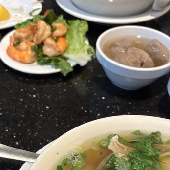 Pho Cow Cali Express - ~ With a side of shrimp, steamed rice and meatballs ~ - Vietnamese Near Me - San Diego, California