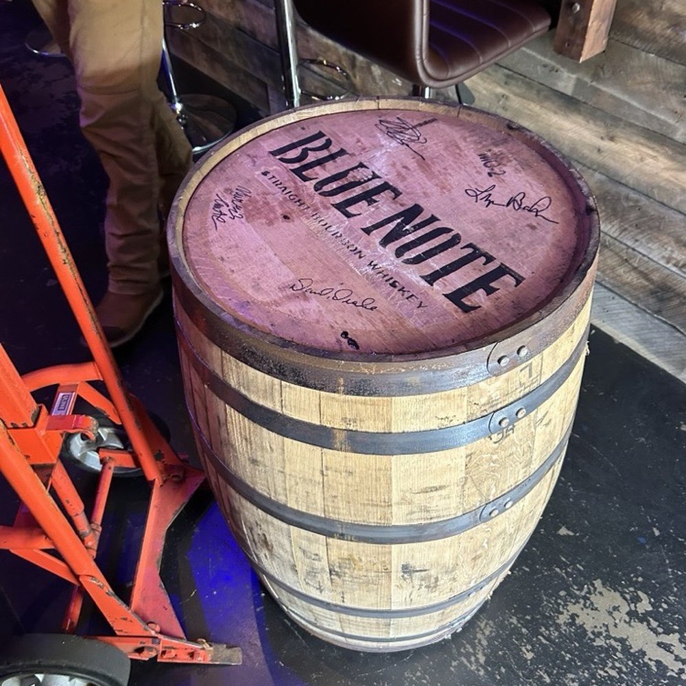 Blue Note Bourbon - We brought home an empty barrel. - Distilleries Near Me - Memphis, Tennessee Blue Note Bourbon - We brought home an empty barrel. - Distilleries Near Me - Memphis, Tennessee