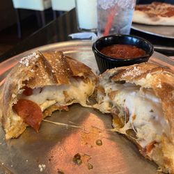 Mo's Italia Express - Pepperoni and Sausage Calzone