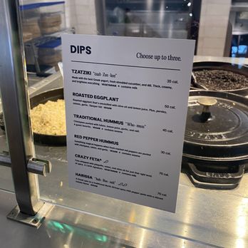 CAVA - Dip choices - Mediterranean Near Me - Lake Mary, Florida CAVA - Dip choices - Mediterranean Near Me - Lake Mary, Florida