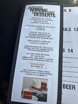 Menu photo 7 Kaminsky's Dessert Cafe Charleston, SC