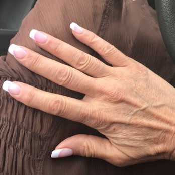 Whimsical Nails - Dip French Tip by Anna - Nail Salons Near Me - Phoenix, Arizona