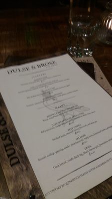 Menu photo 8 Dulse and Brose Portree, HLD Menu photo 8 Dulse and Brose Portree, HLD