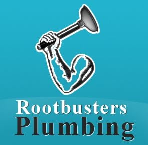 Rootbusters Plumbing Logo