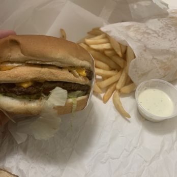 Beeps Fast Food - The Big Beeper, large French Fries and a large cherry Coke. Side of ranch is extra. - Fast Food Near Me - Van Nuys, California Beeps Fast Food - The Big Beeper, large French Fries and a large cherry Coke. Side of ranch is extra. - Fast Food Near Me - Van Nuys, California
