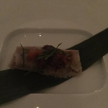 Spago - "Pastele" -heritage Pork, Taro, spiced tomato chutney - New American Near Me - Beverly Hills, California Spago - "Pastele" -heritage Pork, Taro, spiced tomato chutney - New American Near Me - Beverly Hills, California
