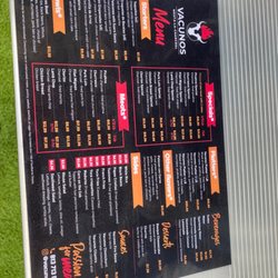 Vacunos - Menu