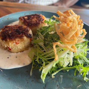 Saint & Second - Lobster & Dungeness Crab Cake - New American Near Me - Long Beach, California