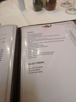 Menu photo 8 Sole Mío Santiago, RM