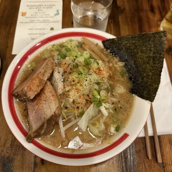 Kamisama Ramen - TONKOTSU JIRO RAMEN - Ramen Near Me - New York, New York Kamisama Ramen - TONKOTSU JIRO RAMEN - Ramen Near Me - New York, New York