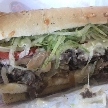 Jersey Mike's Subs - Jersey Mike's Famous Philly w/ mushrooms and Rosemary Parmesan bread - Sandwiches Near Me - Tracy, California Jersey Mike's Subs - Jersey Mike's Famous Philly w/ mushrooms and Rosemary Parmesan bread - Sandwiches Near Me - Tracy, California