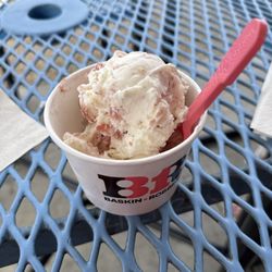 Baskin-Robbins - Smallest two scoops of ice cream I have ever seen.