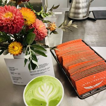 Intelligentsia Coffee - Oat matcha Latte - Coffee & Tea Near Me - Chicago, Illinois