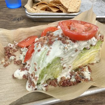 Five Shores - Wedge salad - Breweries Near Me - Beulah, Michigan