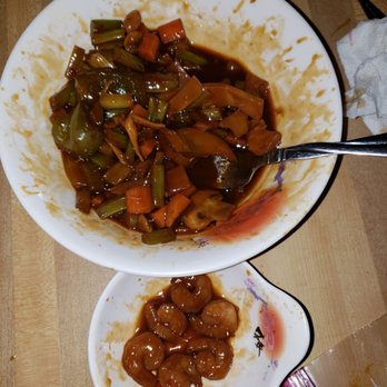 Peking Wok - Kung Pao Shrimp was a HUGE disappointment!! 6 shrimp & chuck full of raw celery. - Chinese Near Me - Spring Lake, North Carolina Peking Wok - Kung Pao Shrimp was a HUGE disappointment!! 6 shrimp & chuck full of raw celery. - Chinese Near Me - Spring Lake, North Carolina