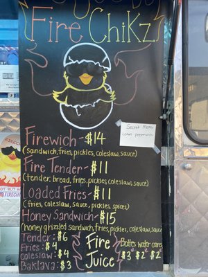Menu photo 5 Firechikz Fremont, CA
