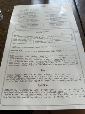 Menu photo 1 Pendolino Sandy Springs, GA Menu photo 1 Pendolino Sandy Springs, GA