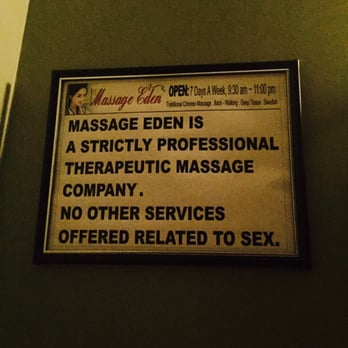 Massage Eden - If you are professional, just be professional. This picture makes it not professional. You shouldn't need to make a statement. - Massage Therapy Near Me - Chula Vista, California Massage Eden - If you are professional, just be professional. This picture makes it not professional. You shouldn't need to make a statement. - Massage Therapy Near Me - Chula Vista, California