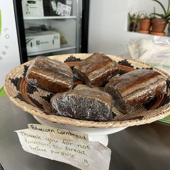 Itality - Blue corn cornbread - Vegan Near Me - Albuquerque, New Mexico
