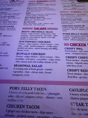 Menu photo 1 Werewolf San Diego, CA