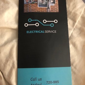 Legacy Electric - Brochure left by the electrician. - Electricians Near Me - Westminster, Colorado