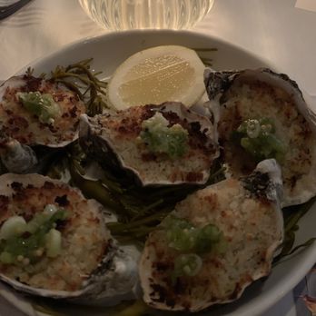 Quality Meats - Our Signature Baked Oysters - Steakhouses Near Me - New York, New York Quality Meats - Our Signature Baked Oysters - Steakhouses Near Me - New York, New York